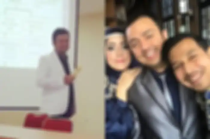 Fairuz A Rafiq Bersama Suami dan Kakak Laki-lakinya