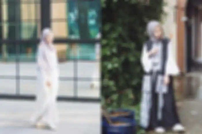 Outfit kondangan ala Gita Savitri