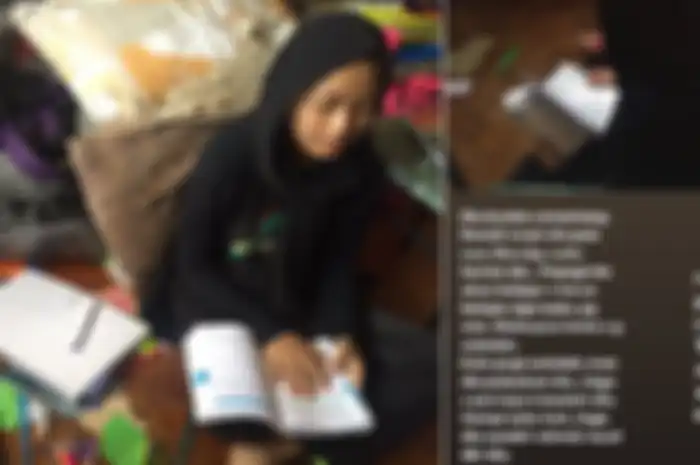 Salut, Meski Tak Mampu Sekolah, Gadis Ini Tetap Belajar Secara Mandiri di Rumah Setiap Hari