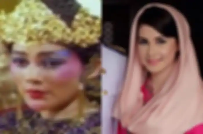 Bukan Luna Maya, artis ini dinilai mirip mendiang Suzanna saat memperagakan busana adat daerah Jawa Timur.
