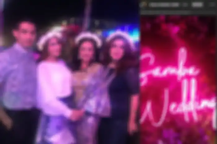 Tania Nadira adakan pesta pernikahan di Bali