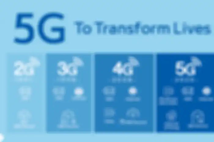 Ilustrasi teknologi 5G