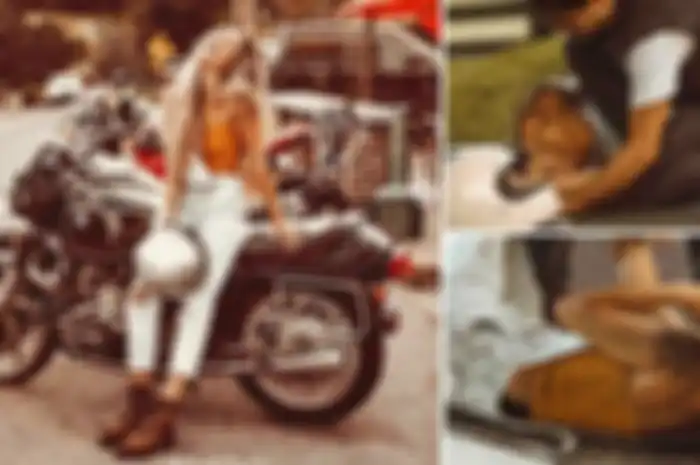 Postingan Tiffany beberapa saat setelah dia kecelakaan.