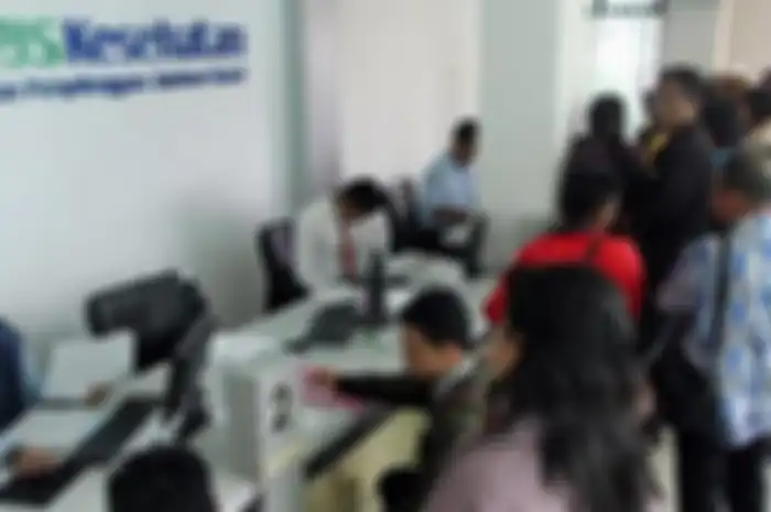 Suasana di BPJS Kesehatan