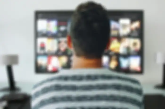 Ilustrasi binge watching