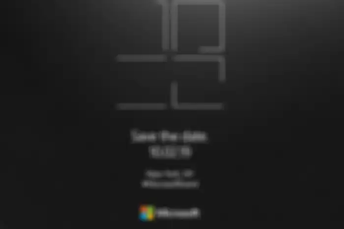 Microsoft mulai bagikan undangan untuk event 2 Oktober 2019 mendatang
