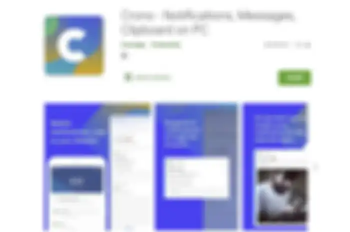 Aplikasi Crono di Google Play