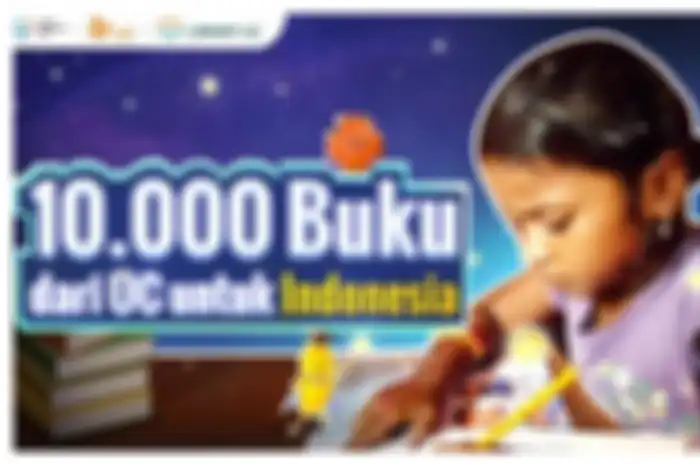 Program 9.5 Philanthropy Week dari UCWeb Donasikan 10,000 Buku, lho. Kepoin yuk!