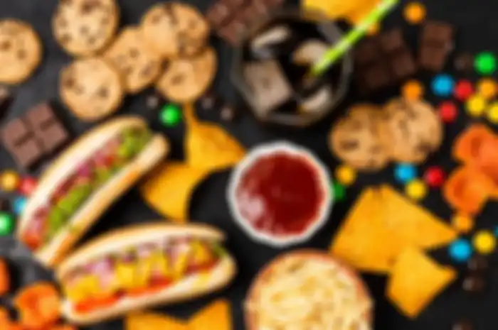 Ilustrasi junk food