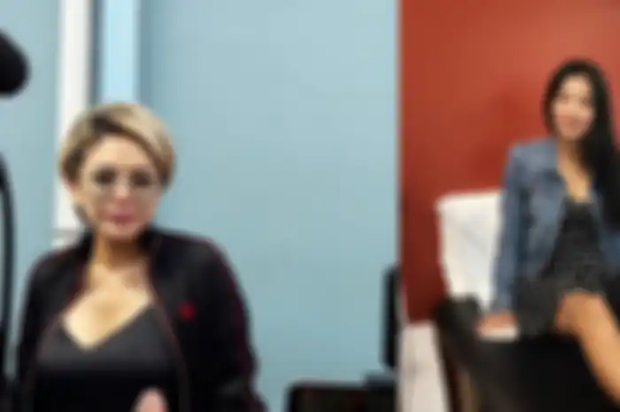 Kolase foto Nikita Mirzani dan Tiga Setia Gara.
