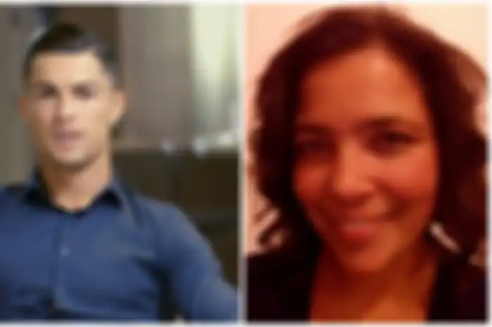 Cristiano Ronaldo (kiri) dan Paula Leca(kanan), pegawai McDonalds yang berikan burger pada Ronaldo saat masih kecil.