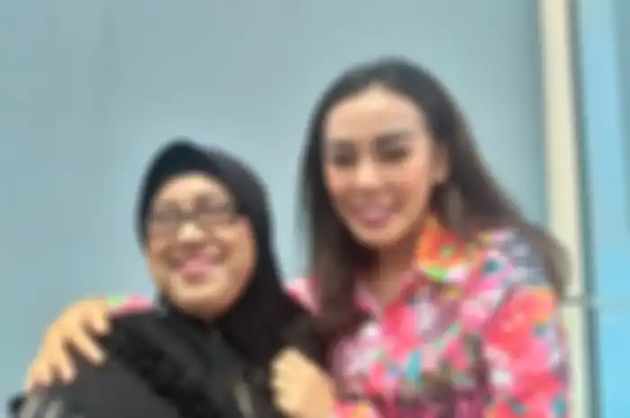 Hikmah dan Bebby Fey saat ditemui Grid.ID di kawasan Tendean, Jakarta Selatan, Sabtu (21/9/2019).