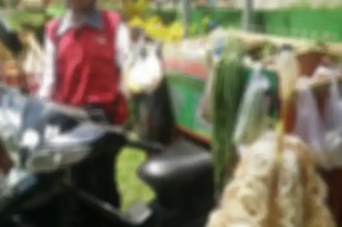ilustrasi tukang sayur