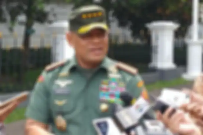 Panglima TNI Jenderal Gatot Nurmantyo di Istana Bogor, Selasa (5/12/2017) 