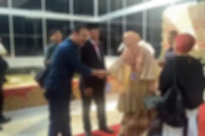 Mulan Jameela hadir dalam pelantikan anggota DPR RI periode 2019-2024, Selasa (1/9/2019).
