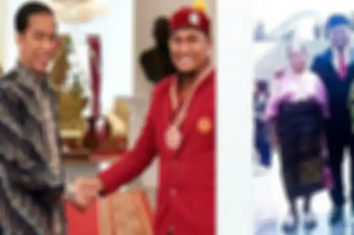 Angelo Wake Kako tampil sederhana di pelantikan DPD RI, siapakah dia? 