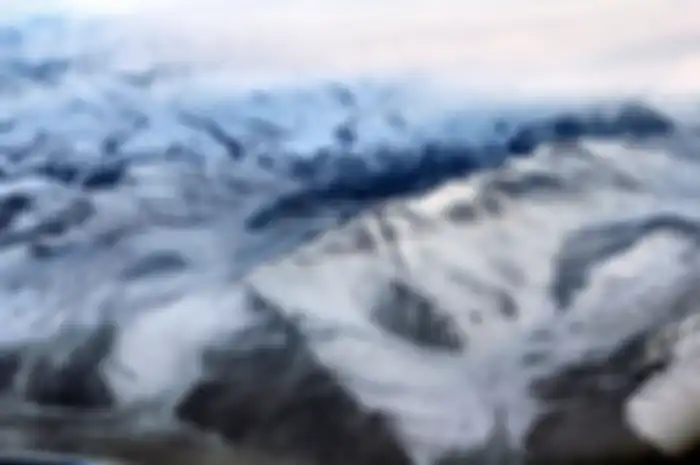 Pegunungan Himalaya dari udara