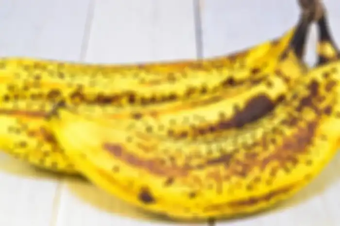 Pisang berbintik.