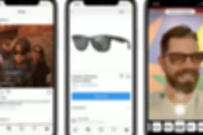 Fitur belanja di Instagram dengan Augmented Reality (AR)