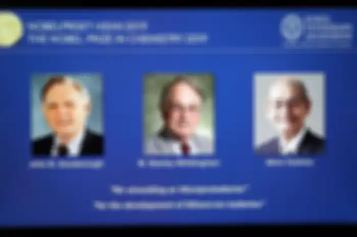 John B. Goodenough, M. Stanley Whittingham, dan Akira Yoshino.