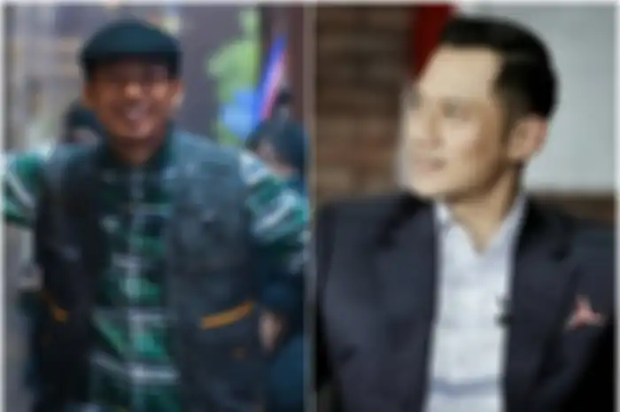Kolase foto Denny Cagur - Agus Yudhoyono (AHY)