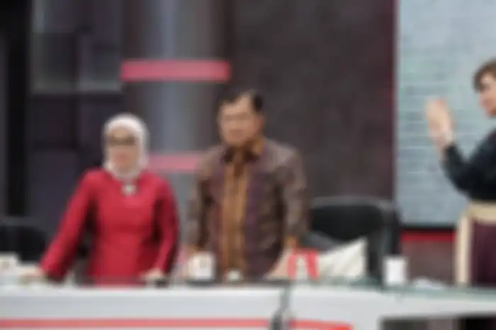 Jusuf Kalla saat hadir di program televisi Mata Najwa  