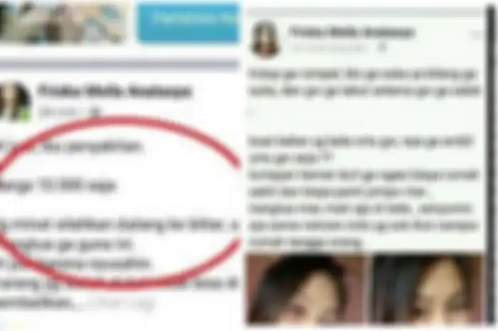 Postingan viral anak soal ibunya