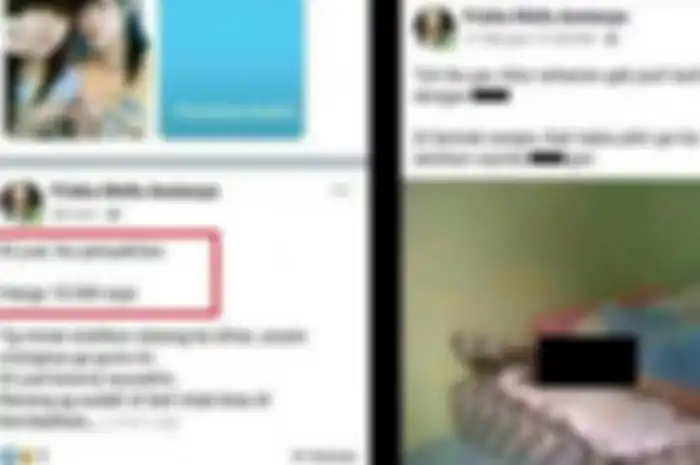 Postingan Facebook viral anak jual ibu