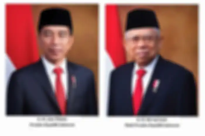 Hasil foto karya fotografer Darwis Triadi yang dirilis resmi oleh  Sekretariat Negara.