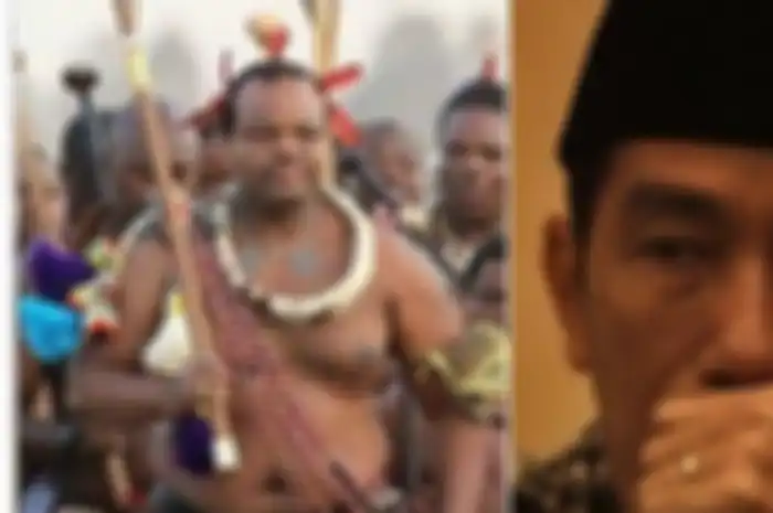 Raja Mswati II dan Joko Widodo 