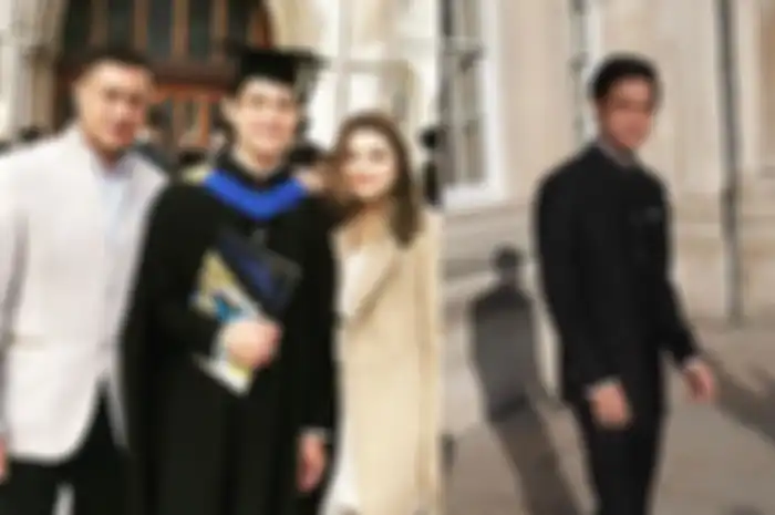 Momen kelulusan Teuku Rassya di London