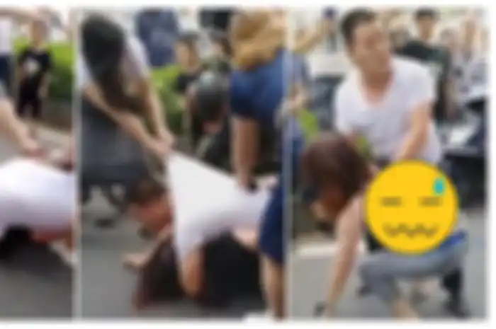 Saking Cintanya dengan Selingkuhannya, Pria Ini Rela jadi 'Tameng Hidup' Untuk Melindungi Sang Pelakor dari Amukan Sang Istri