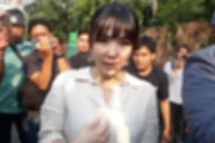Gisella Anastasia saat ditemui tim Grid.ID, usai membuat laporan di Polda Metro Jaya, Jakarta Selatan pada Jumat (25/10/2019).