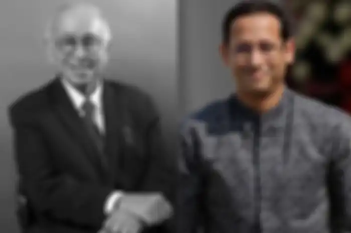 Nadiem Makarim  dan sang ayah