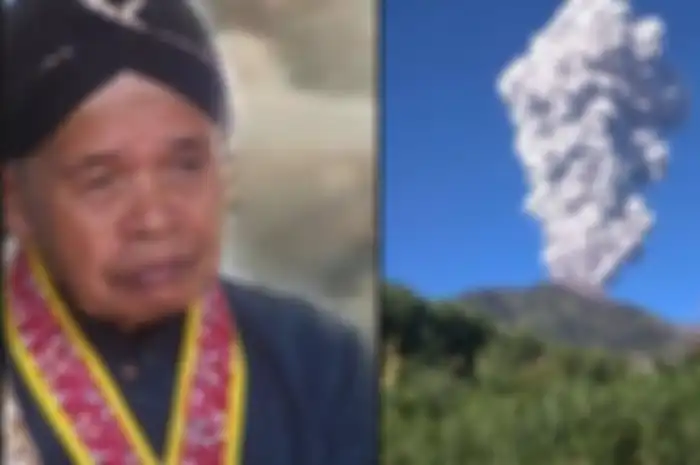 Kolase Mbah Maridjan dan Gunung Merapi