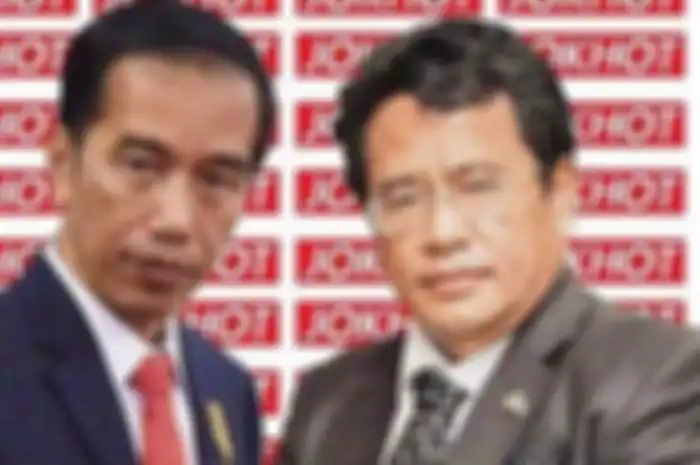 Presiden Jokowi dan Hotman Paris 