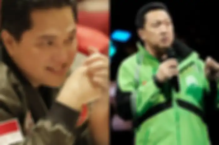 Erick Thohir dan kakaknya  Garibaldi Thohir 