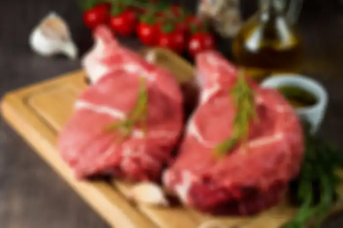 Ilustrasi daging mentah
