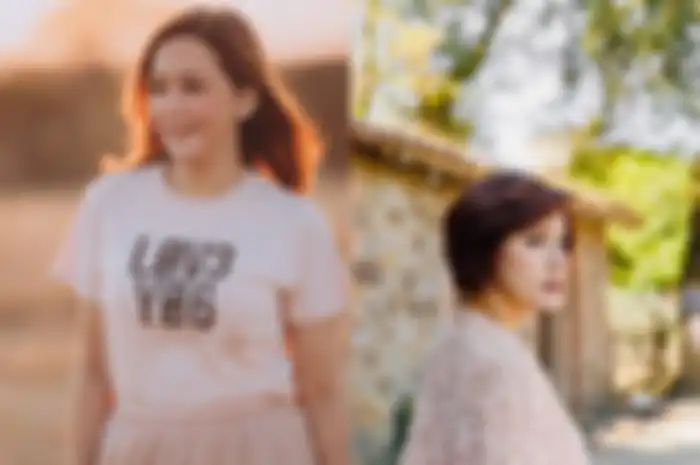 Kolase foto Maia Estianty - Olga Lydia