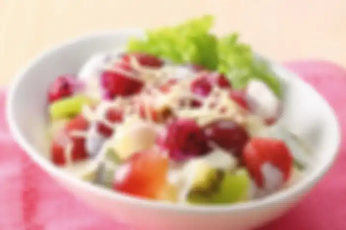 Salad Buah Keju Enak Pasti Tampil Beda Dengan Resep Salad Buah Saus Yoghurt Susu