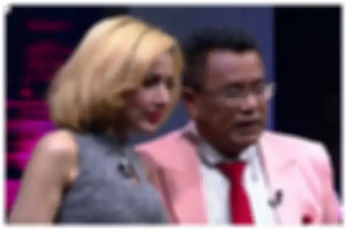 Barbie Kumalasari dan Hotman Paris dalam acara Hotman Paris Show