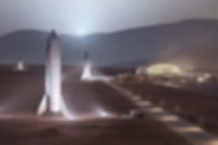 Roket SpaceX milik Elon Musk