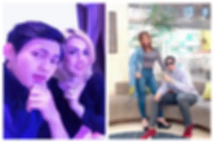 Kolase foto Instagram Barbie Kumalasari, Irfan Sebaztian, Irma Darmawangsa.