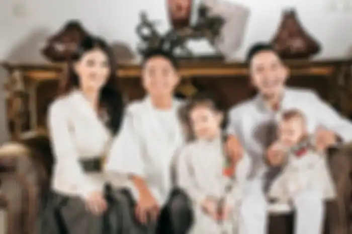 Potret keluarga Ruben Onsu dan Sarwendah