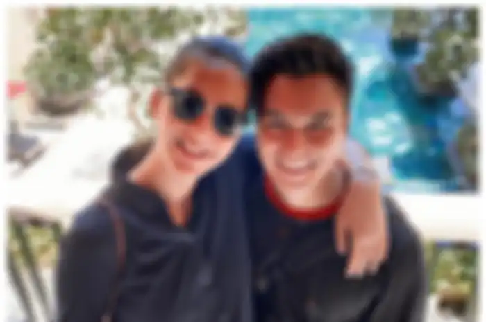 Paula Verhoeven dan Baim Wong.