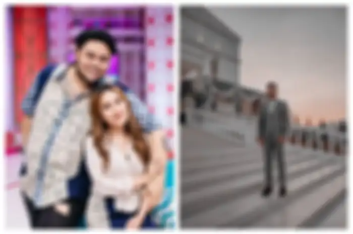 Koalse foto Ivan Gunawan, Ayu Ting Ting, dan Robby Purba.
