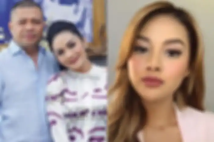 Raul Lemos mengabadikan momen bersama anak sambungnya, Aurel Hermansyah