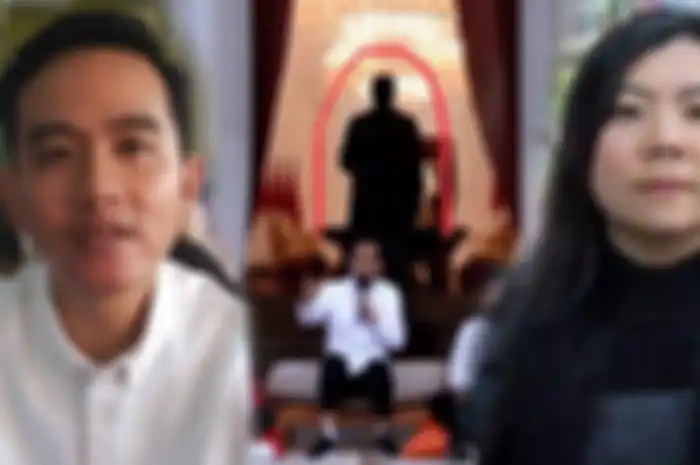 Kolase foto Gibran dan Veronica Koman Soal Sosok Misterius di belakang Jokowi