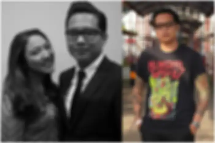 Kolase Foto Gofar Hilman dan Putri Tanjung