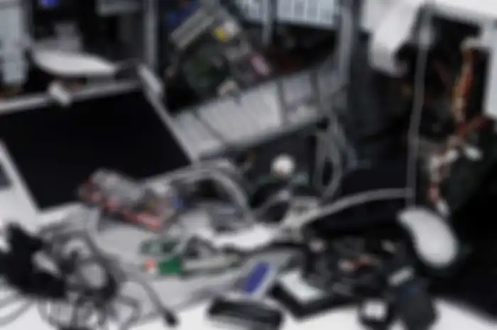 Ilustrasi barang elektronik bekas